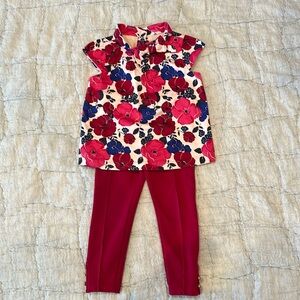 Jamie and Jack girls 3 piece set size 2T.